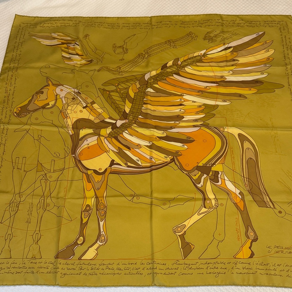Hermes Silk Scarf 90cm